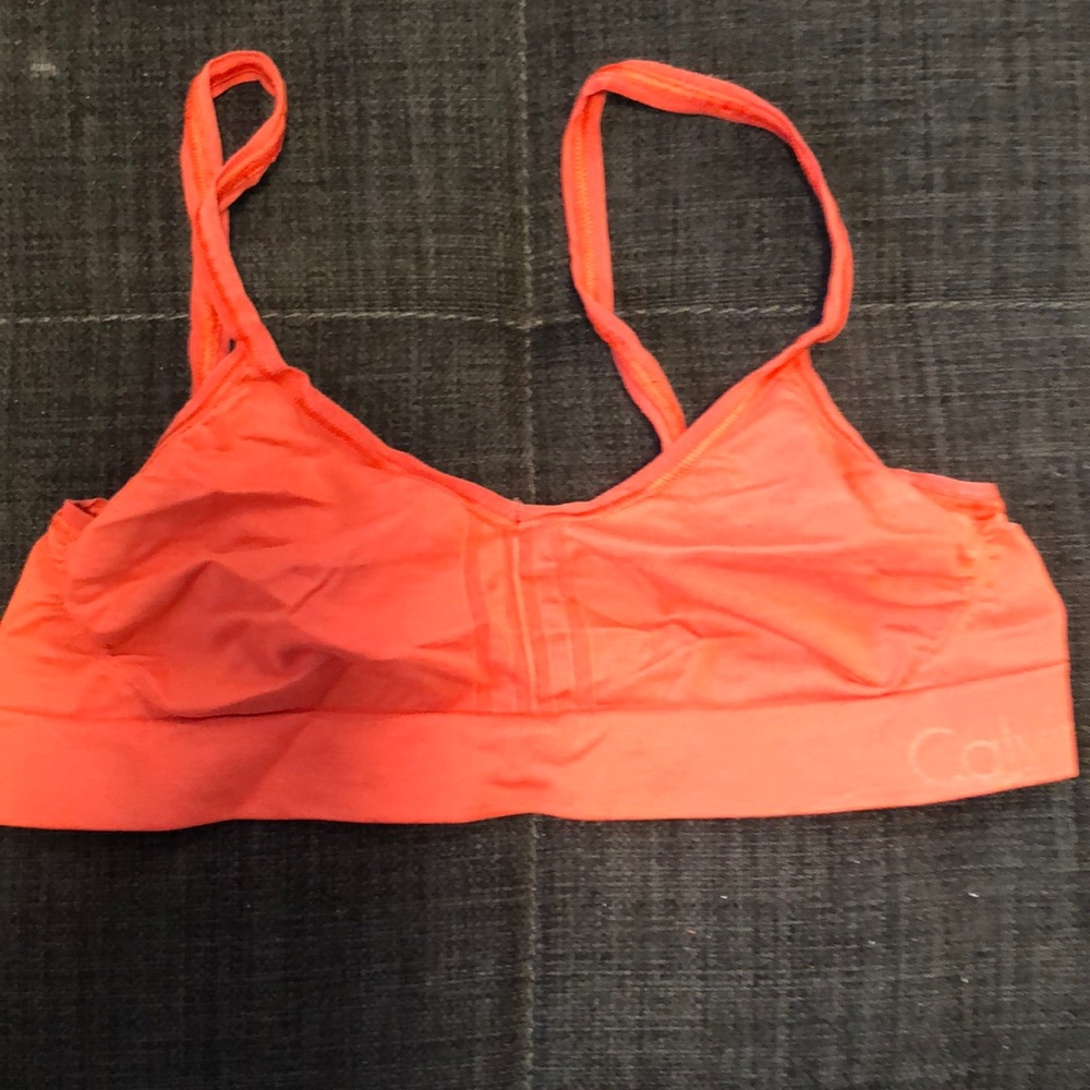 Calvin Klein red bralette